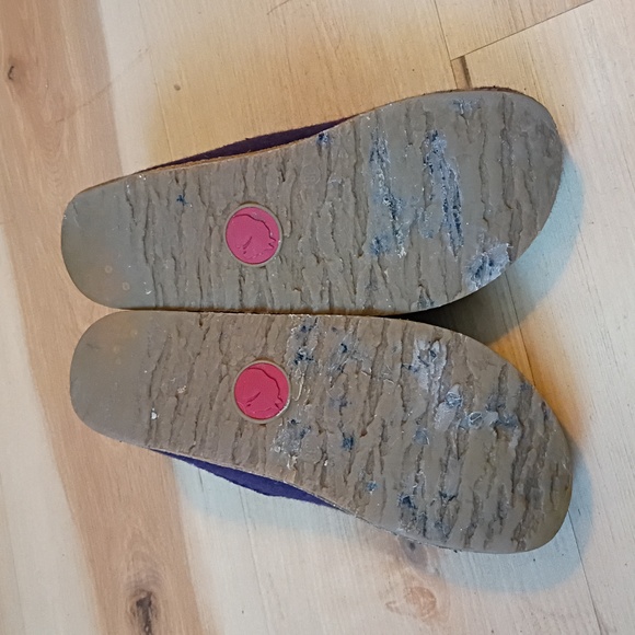 Haflinger Women's Purple Slippers - Picture 6 of 8